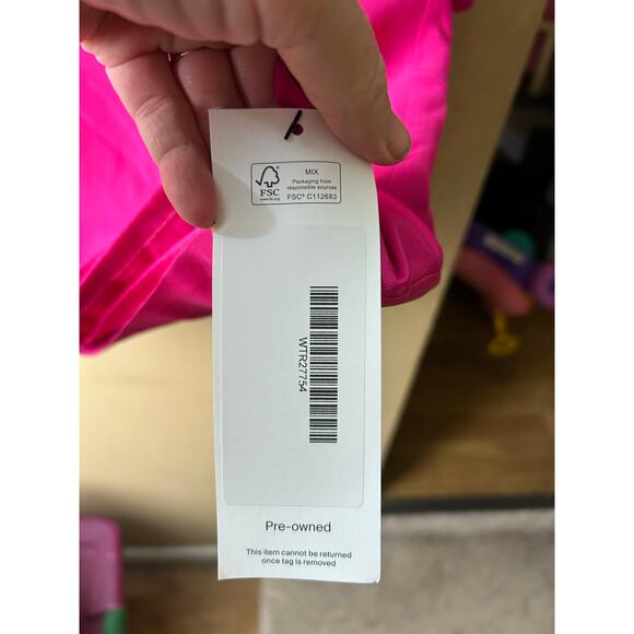 Trina‎ Turk 100% Silk Dress Pink Sequin Embellished  Size 4 - Picture 9 of 13